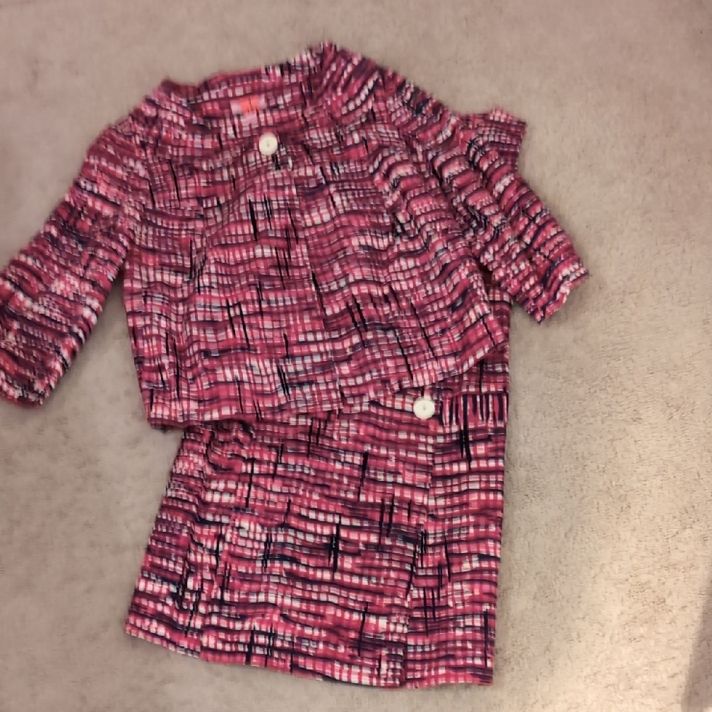 Lilly Pulitzer Pink and Blue Suit Set